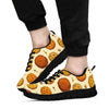 Biscuit Cookie Pattern Print Sneaker Shoes For Men Women-grizzshop