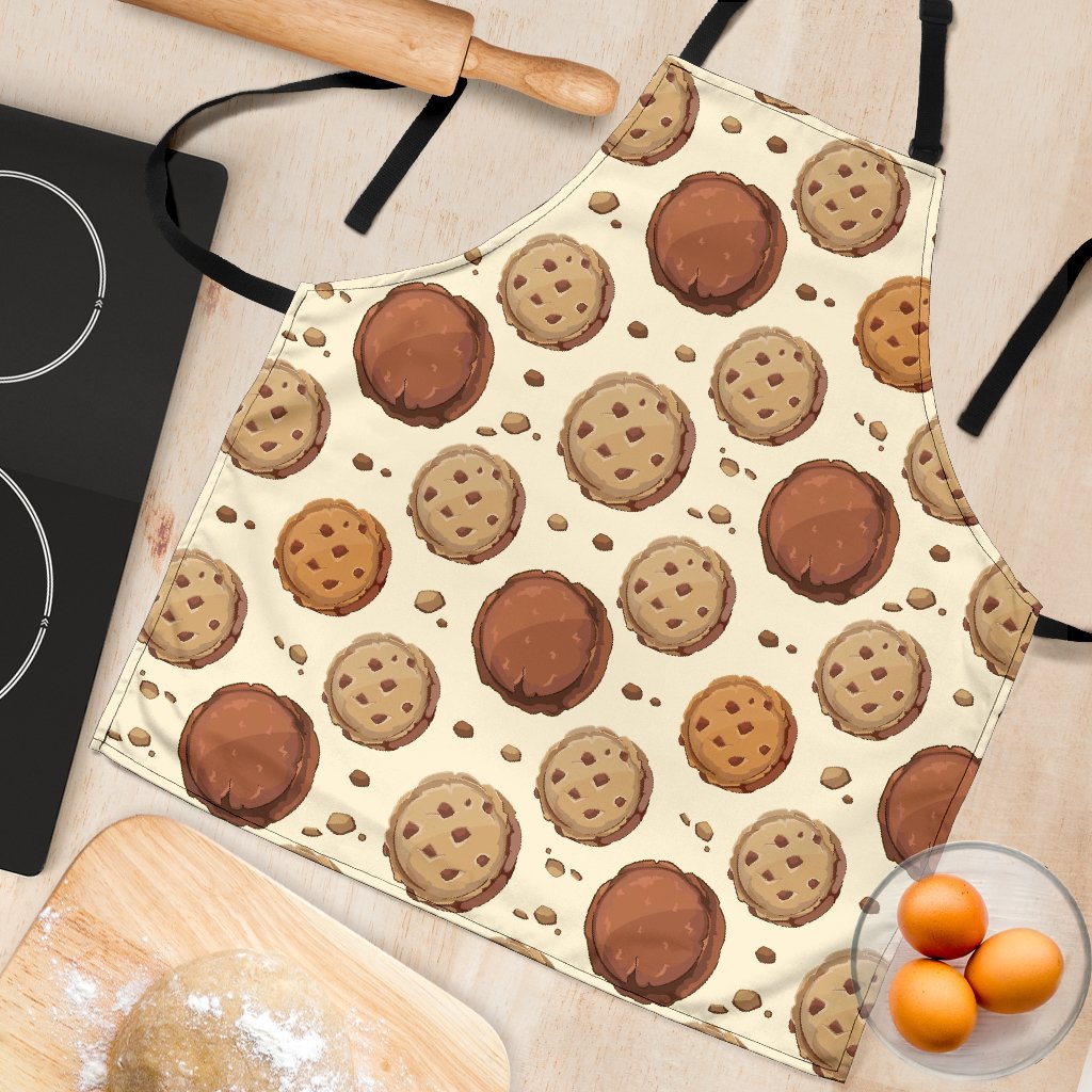 Biscuit Cookie Pattern Print Women's Apron-grizzshop