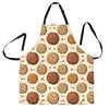 Biscuit Cookie Pattern Print Women's Apron-grizzshop