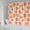 Biscuit Cookie Print Pattern Bathroom Shower Curtain-grizzshop