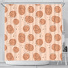 Biscuit Cookie Print Pattern Bathroom Shower Curtain-grizzshop