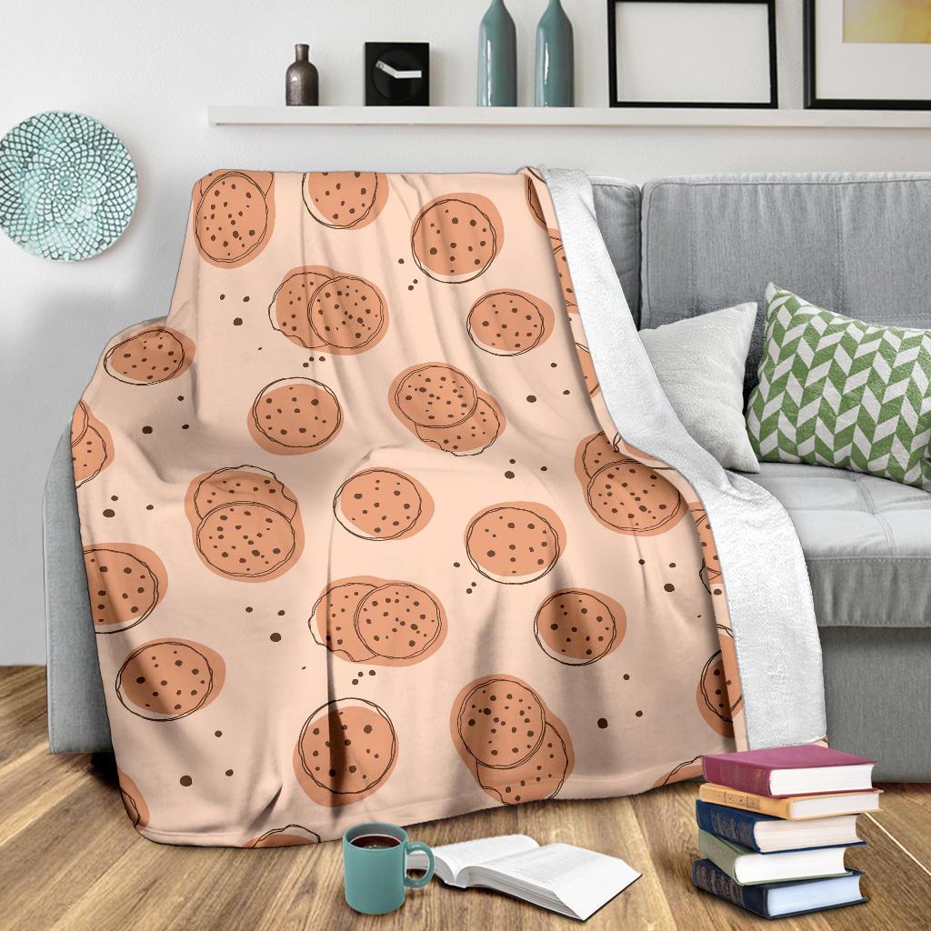 Biscuit Cookie Print Pattern Blanket-grizzshop