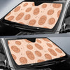 Biscuit Cookie Print Pattern Car Sun Shade-grizzshop
