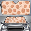 Biscuit Cookie Print Pattern Car Sun Shade-grizzshop