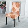 Biscuit Cookie Print Pattern Chair Cover-grizzshop