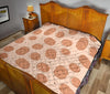 Biscuit Cookie Print Pattern Quilt-grizzshop