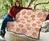 Biscuit Cookie Print Pattern Quilt-grizzshop