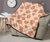 Biscuit Cookie Print Pattern Quilt-grizzshop