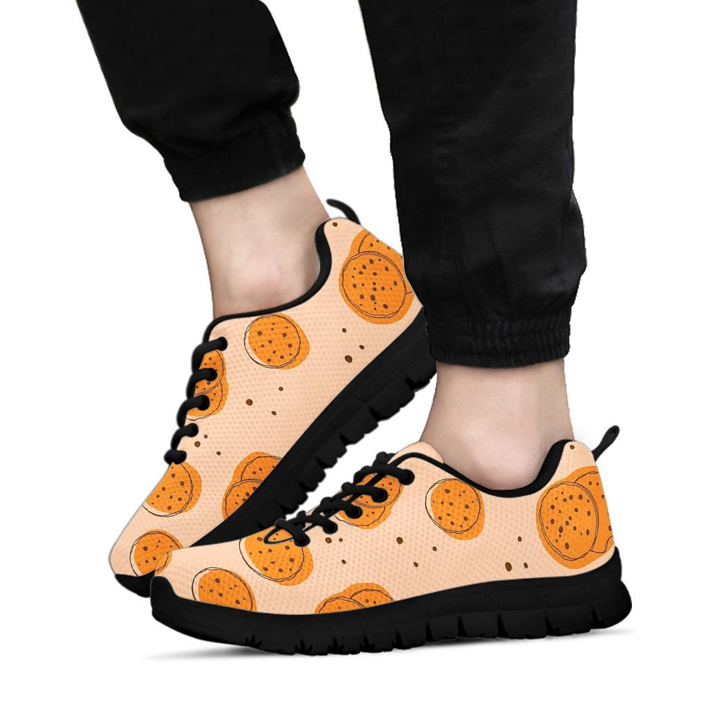 Biscuit Cookie Print Pattern Sneaker Shoes For Men Women-grizzshop