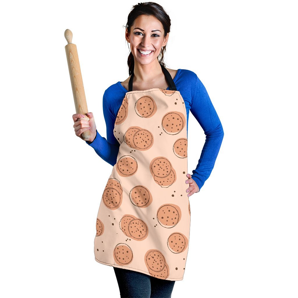 Biscuit Cookie Print Pattern Women's Apron-grizzshop