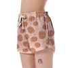 Biscuit Cookie Print Pattern Women's Shorts-grizzshop