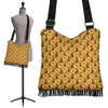 Bitcoin Cryptocurrency Pattern Print Crossbody Bags-grizzshop