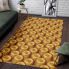 Bitcoin Cryptocurrency Pattern Print Floor Mat-grizzshop