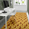 Bitcoin Cryptocurrency Pattern Print Floor Mat-grizzshop