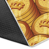 Bitcoin Cryptocurrency Pattern Print Floor Mat-grizzshop