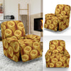 Bitcoin Cryptocurrency Pattern Print Recliner Cover-grizzshop