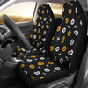 Bitcoin Cryptocurrency Print Pattern Universal Fit Car Seat Cover-grizzshop