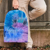 Black And Blue Tie Dye Backpack-grizzshop