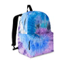 Black And Blue Tie Dye Backpack-grizzshop