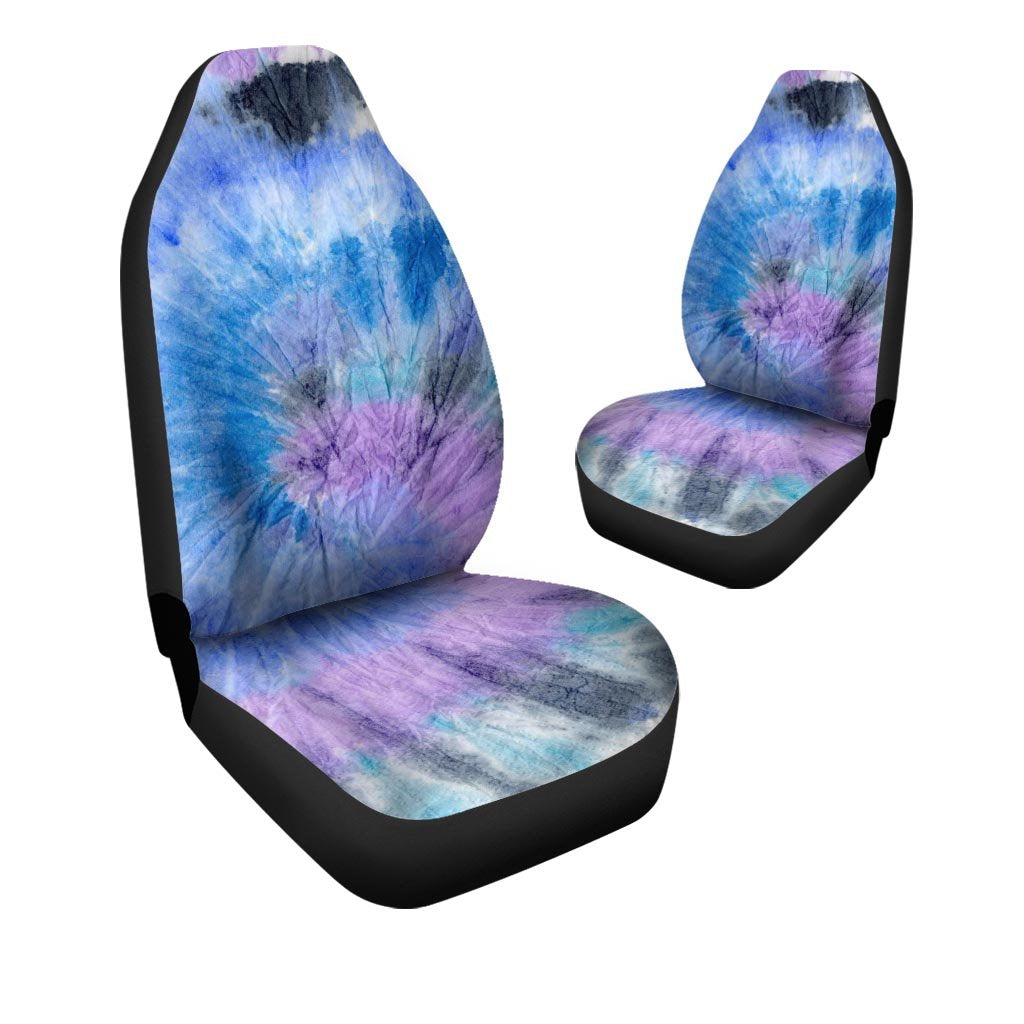 Black And Blue Tie Dye Car Seat Covers-grizzshop