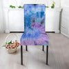 Black And Blue Tie Dye Chair Cover-grizzshop