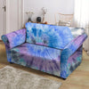 Black And Blue Tie Dye Loveseat Cover-grizzshop