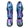 Black And Blue Tie Dye Muay Thai Shin Guard-grizzshop