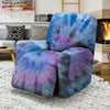 Black And Blue Tie Dye Recliner Cover-grizzshop