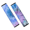 Black And Blue Tie Dye Seat Belt Cover-grizzshop