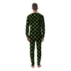 Black And Broccoli Print Pattern Men's Pajamas-grizzshop