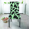 Black And Green Cow Print Chair Cover-grizzshop