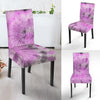 Black And Purple Tie Dye Chair Cover-grizzshop