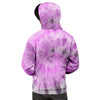 Black And Purple Tie Dye Men's Hoodie-grizzshop