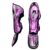 Black And Purple Tie Dye Muay Thai Shin Guard-grizzshop