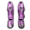 Black And Purple Tie Dye Muay Thai Shin Guard-grizzshop