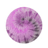 Black And Purple Tie Dye Round Rug-grizzshop