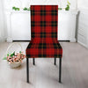 Black And Red Plaid Tartan Chair Cover-grizzshop