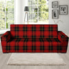 Black And Red Plaid Tartan Sofa Cover-grizzshop