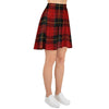 Black And Red Plaid Tartan Women's Skirt-grizzshop