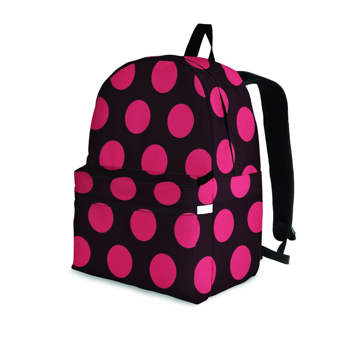 Black And Red Polka Dot Backpack-grizzshop