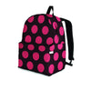 Black And Red Polka Dot Backpack-grizzshop