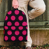 Black And Red Polka Dot Backpack-grizzshop