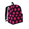 Black And Red Polka Dot Backpack-grizzshop