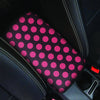 Black And Red Polka Dot Car Console Cover-grizzshop