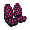 Black And Red Polka Dot Car Seat Covers-grizzshop