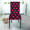 Black And Red Polka Dot Chair Cover-grizzshop