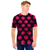 Black And Red Polka Dot Men T Shirt-grizzshop