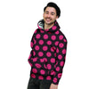 Black And Red Polka Dot Men's Hoodie-grizzshop