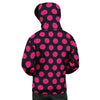 Black And Red Polka Dot Men's Hoodie-grizzshop