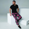 Black And Red Polka Dot Men's Joggers-grizzshop